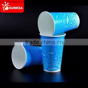 12oz Cold Drink Cup Smoothies Paper Cup thumbnail-2