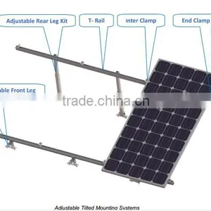 Adjustable Tilt Solar Mounting System, Roof Solar Mounting, Roof Adjustable Solar Mounting thumbnail-3