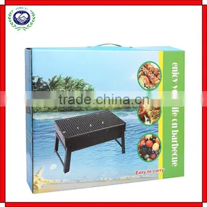 Stainless Steel Mini Charcoal Rotisserie BBQ Grill For Party thumbnail-3