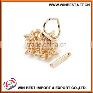 China Wholesale Costume Jewellery Trendy Brooches, Rhinestone Costume Jewelry thumbnail-4