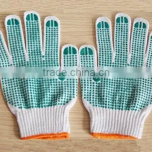 China Cheap Price PVC Dotted Cotton Gloves thumbnail-1
