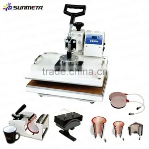 8 in 1 Heat Press Machine Sublimation Heat Transfer Machine From China Quality Choice thumbnail-1