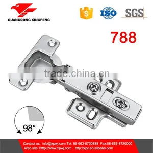 Hydraulic Soft Close Iron Gate Hinge for Door and Cabinet 98 Degree Open thumbnail-2