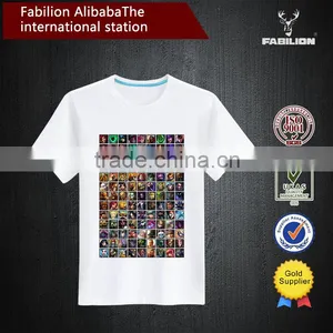 Fashion 100% Cotton Cheap Men's Custom Printing T-shirt thumbnail-1