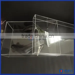 2016 Hot SAle!! Fashion Custom Clear Shoe Boxes Acrylic Sneaker Box thumbnail-2