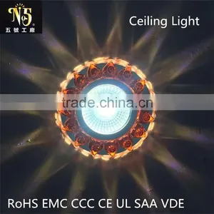 Modern LED Glass Corridor Downlight Factory Guzhen Zhongshan LED Downlight Factory CE FCC CCC RoHS thumbnail-6