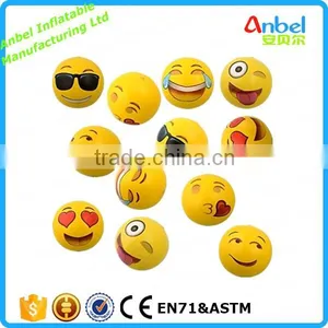 Emoji Universe: 12" Emoji Inflatable Beach Balls, 12-Pack thumbnail-1