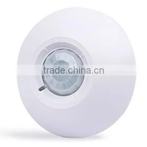 Best Wireless Inteligent Infrared Ceiling Detector,send Alarm Signal by RF Ceiling Detector With Auto Temperature Compensation thumbnail-1