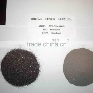 F24 Brown Fused Aluminium for Cookware Sandblasting Abrasives thumbnail-1