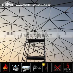 200 People White Cover Dome Tent for Outdoor Activities thumbnail-3