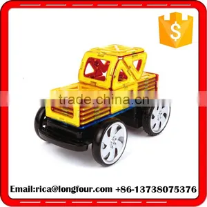 High Quality Plastic Magnetic Building Blocks Toy thumbnail-2