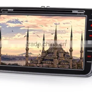 8" Car DVD/GPS Mp3 Player Gps USB Bluetooth For VW PASSAT SEAT Altea Amarok Multivan T5 thumbnail-3
