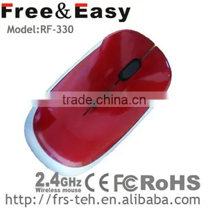 RF-330 2.4g Wireless Drivers Usb2.0 Optical Mouse Vibrators thumbnail-1