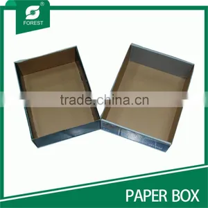 ONE TOP & ONE BOTTOM RECYCLED PAPER FRUIT BOX WITH CUSTOM PRINT thumbnail-5