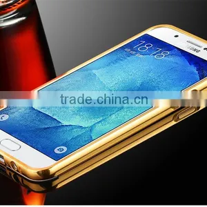 Mobile Phone Aluminum Bumper Mirror Back Cover Case For Samsung Galaxy A3 thumbnail-6
