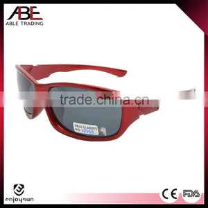 China Supplier Red Plastic Sports Sunglasses thumbnail-1