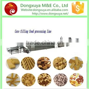 Full Automatic Extruded Jam Center/Core Filled Snack Food Production Machine thumbnail-1
