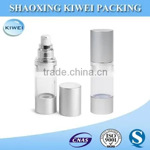 Airless Pump Bottle Silver Matte thumbnail-2