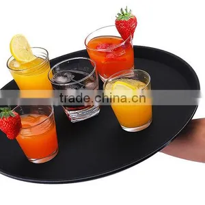 Manufacturer 18 Inch Non Slip Round Plastic Bar Tray Quality Choice thumbnail-5