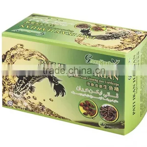 GreenHerbs Pati Ikan Haruan Dengan America Gensing Dan Cordiceps 6 Bottle/box thumbnail-1