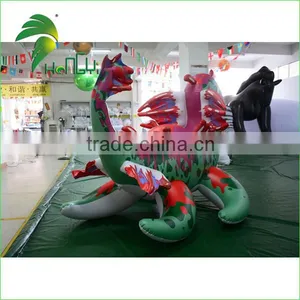 Latest Attractive Printing Design Replica Inflatable Cartoon Colorful Sea Dragon Toy thumbnail-4