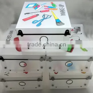 Cheap!foldable! Hot Selling! ECHO- Ultra Cheap Portable Pattern PP and Patterned Carboard Foldable Storage Box thumbnail-1