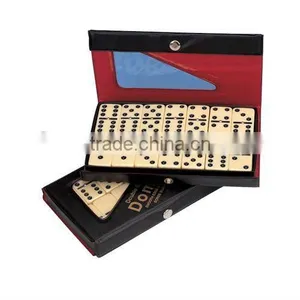 "L" Size Double Six Domino Set TFB-66LPV thumbnail-1