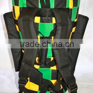 African Djembe Bags Deluxe Jamaican Patchwork Model thumbnail-4
