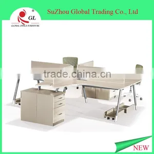 Simple Office Workstation for 2 Person Office Furniture thumbnail-4