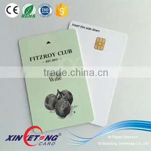 China CR80 SLE5542 1K Bit Chip Read/write Data Contact IC Card thumbnail-2