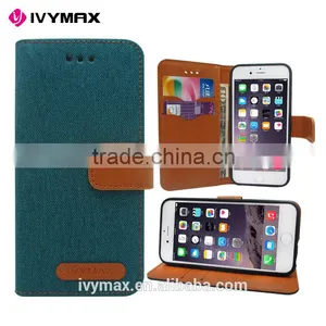 Retail Packaging Brand Mercury Colorful Convas Diary Cover Leather Wallet Phone Case Pouch With Card Slot for Apple Iphone 6 thumbnail-2