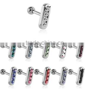 Ear Cartilage Helix Tragus Piercing Ring Surgical Steel Body Jewelry thumbnail-1