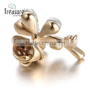 Wholesale Custom Wedding Brooch Earring Set Leather Jewelry Box thumbnail-2