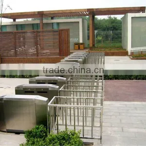 Automatic Retractable Speed Gate Flap Barrier for Gym FJC-Z1118 thumbnail-1