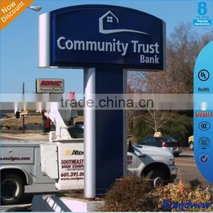 Unique Design for Bank Pylon Sign thumbnail-6