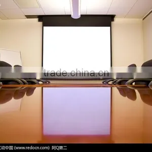 100inch 120 Inch 16:9 Formate Home Cinema Motorized Projector Screen/Matte White Home Cinema Motorized Projection Screen thumbnail-1