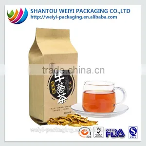 Laminated Biodegradable Packaging Paper Bag for Tea thumbnail-1