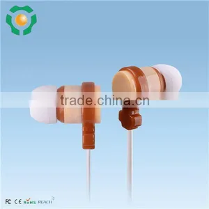 Best Fashion Flat Cable Earphone Stereo Earbuds With Mic for Smart Mobile Phone thumbnail-1