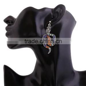 2016 Best Quantity Funky Snake Beaded Jewelry Earrings for Free Sample thumbnail-4