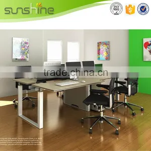 China Supply Office Furniture Opening Style Desk System Office Desk Partition Low Partition thumbnail-1