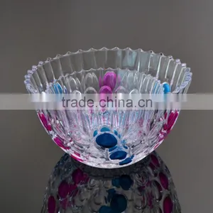 Kitchen Usuage Glass Dinnerware Colorful Bowl Set thumbnail-2