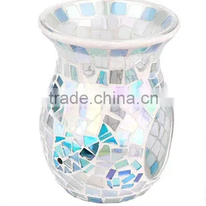 11Dx15H Hand Made Mosaic Oil Burner thumbnail-1