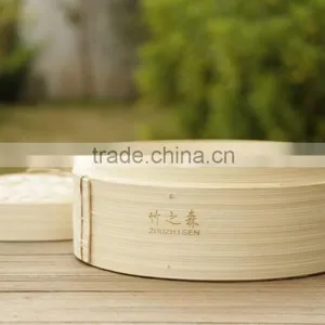 Hygienic Natural Chinese Bamboo Bun Steamer thumbnail-6