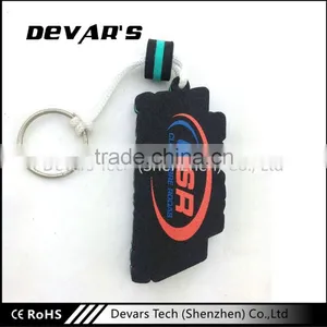 Cheap Custom Blank Plastic Keychain for Promotional Gifts Supplier's Choice thumbnail-2