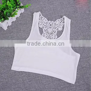 2015 New Bra Without Rims Sport Bra Bowknot Lace Sexy Beauty Back Small Vest thumbnail-5