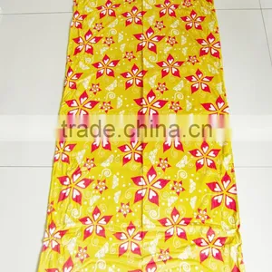 Cheap Cotton Reactive Printed Flower Beach Towel Fabric thumbnail-2
