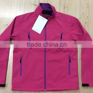 Men's Windproof Breathable Outdoor Softshell Jacket Four Pocket Zip thumbnail-3