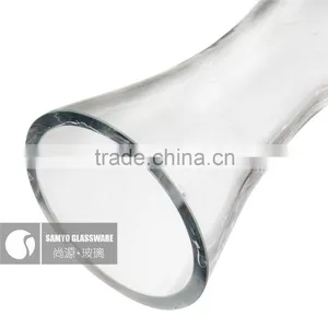 Samyo Handmade Wholesale Different Type Novelty Bulk Portable Wine Decanter Glass With Handle thumbnail-4