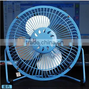 6 Inch USB Mini Electric Fan Connect to Computer Laptop pc USB Cooler Cooling Desk Fan thumbnail-1