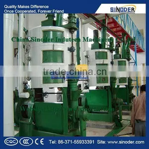 SINODER Edible Cooking Oil Refinery Plant Sunflower Oil Processing Machine Corn Oil Making Machine thumbnail-1